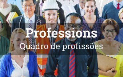 As profissões em inglês