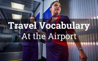 Vocabulário para aeroporto e viagens aéreas